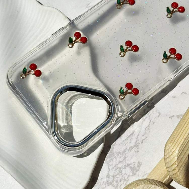 کاور قاب گارد مدل رزین طرح آلبالو مناسب برای گوشی موبایل اپل IPhone 13