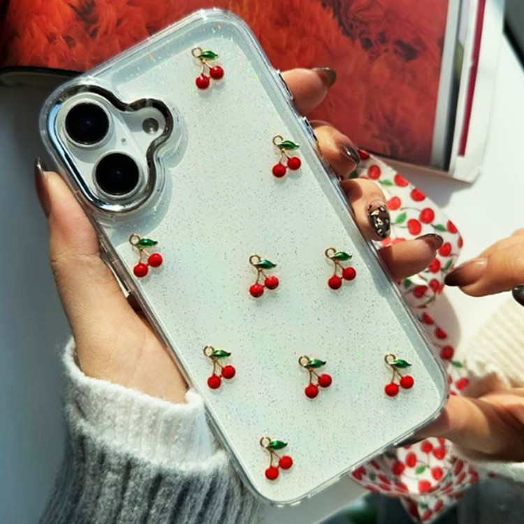 کاور قاب گارد مدل رزین طرح آلبالو مناسب برای گوشی موبایل شیائومی Redmi Note 10 Pro 4G / Note 10 Pro Max
