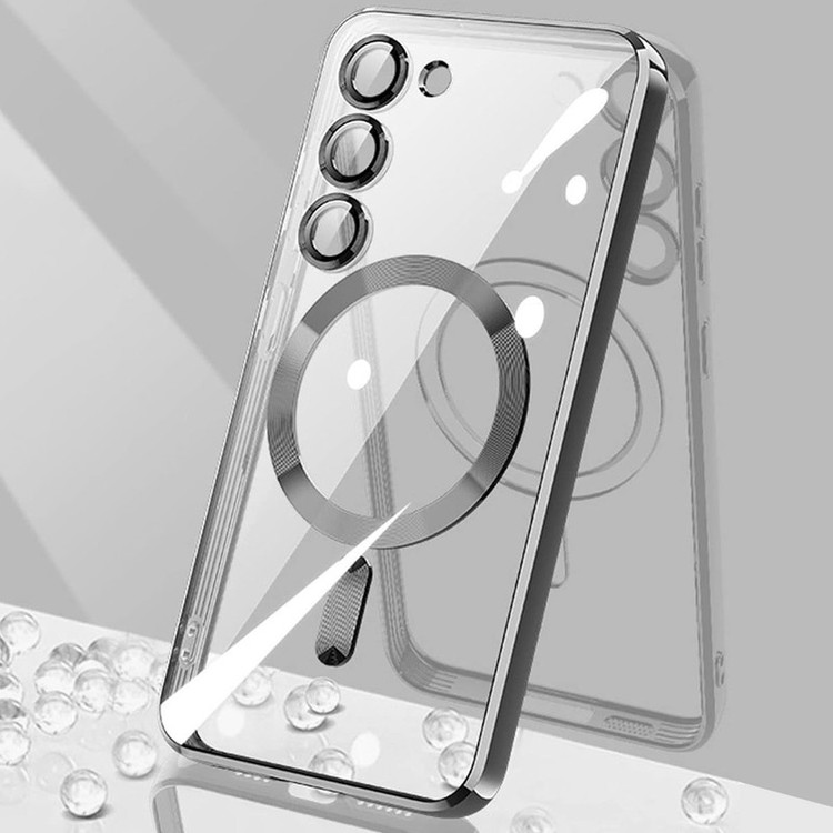 کاور بادی قاب مدل الکترو مگ سیف طرح Magsafe_S25FE مناسب برای گوشی موبایل سامسونگ Galaxy S25 FE