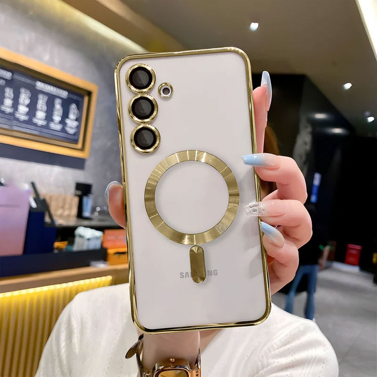 کاور مسیر مدل Electroplating مناسب برای گوشی موبایل سامسونگ Galaxy S25 FE