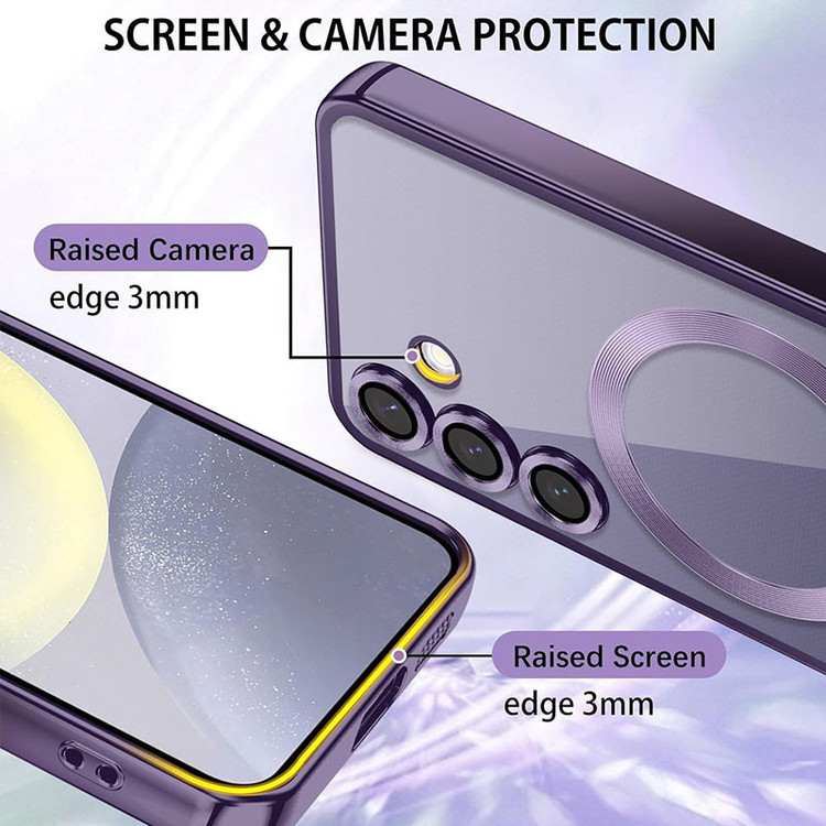 کاور مسیر مدل Electroplating مناسب برای گوشی موبایل سامسونگ Galaxy S25 FE