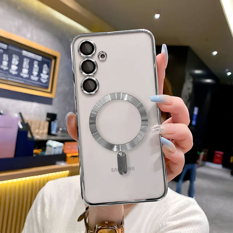 کاور مسیر مدل Electroplating مناسب برای گوشی موبایل سامسونگ Galaxy S25 FE