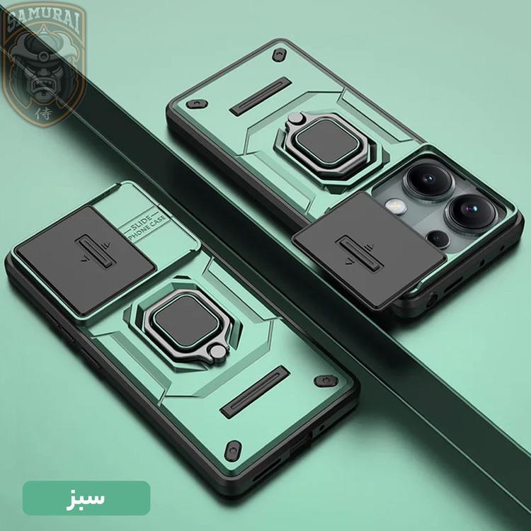 کاور سامورایی مدل Shockproof مناسب برای گوشی موبایل شیائومی Redmi Note 14s