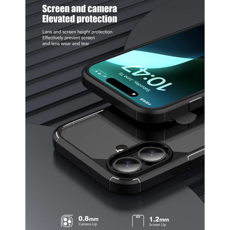 کاور سامورایی مدل SPC مناسب برای گوشی موبایل اپل iPhone 16