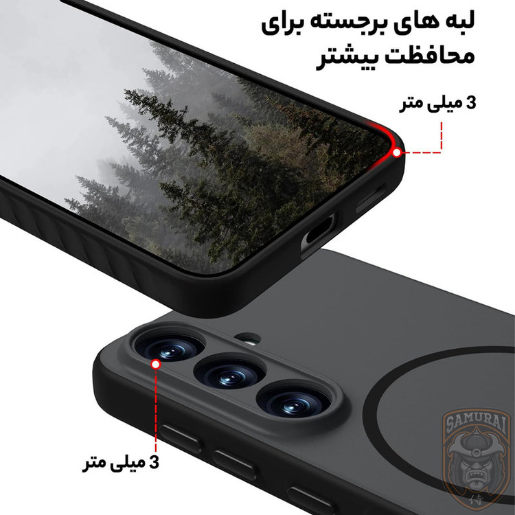 کاور سامورایی مدل Lawa مناسب برای گوشی موبایل سامسونگ Galaxy S24 FE