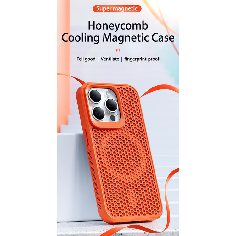 کاور سامورایی مدل Cooling مناسب برای گوشی موبایل اپل iPhone 16 Pro Max