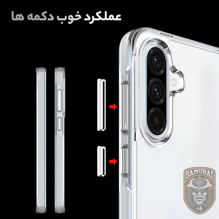 کاور سامورایی مدل Space مناسب برای گوشی موبایل سامسونگ Galaxy A56 / Galaxy A56 5G