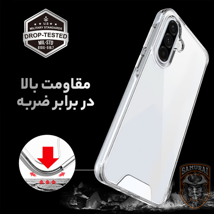کاور سامورایی مدل Space مناسب برای گوشی موبایل سامسونگ Galaxy A56 / Galaxy A56 5G