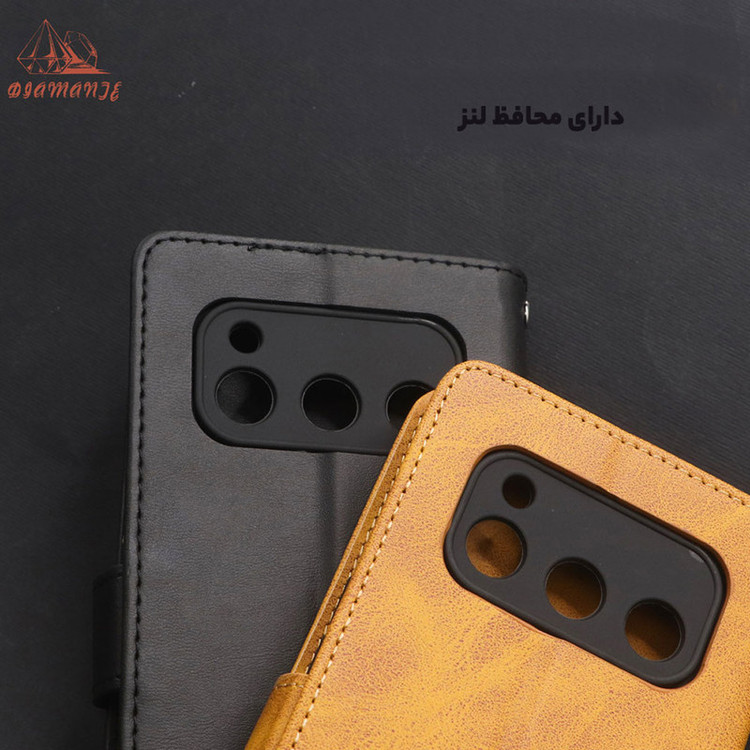 کیف کلاسوری دیامانته مدل Bond Ros مناسب برای گوشی موبایل داریا Bond 5G به همراه بندآویز
