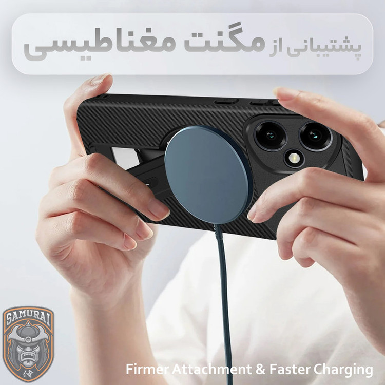 کاور سامورایی مدل Carbon Stand مناسب برای گوشی موبایل آنر 400