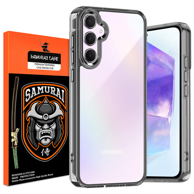 کاور سامورایی مدل Crystal Shield مناسب برای گوشی موبایل سامسونگ Galaxy A55 / A55 5G
