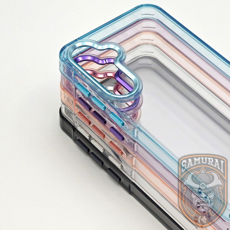 کاور سامورایی مدل Crystal Shield مناسب برای گوشی موبایل سامسونگ Galaxy A55 / A55 5G