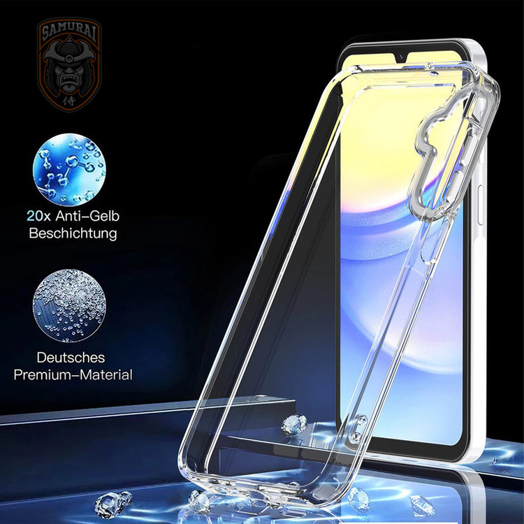 کاور سامورایی مدل Crystal Shield مناسب برای گوشی موبایل سامسونگ Galaxy A17 4G / A17 5G