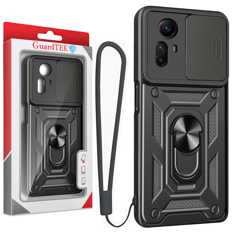 کاور گاردتک مدل Dcamp2 مناسب برای گوشی موبایل شیائومی Redmi Note 12s به همراه بند نگهدارنده