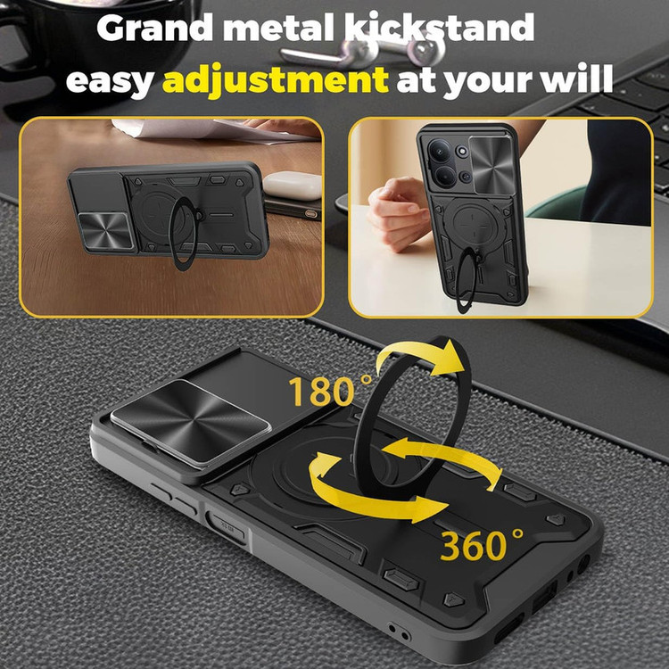 کاور اسپارتان مدل Magnet Ring مناسب برای گوشی موبایل شیائومی Redmi 15c 4G/ Poco C85