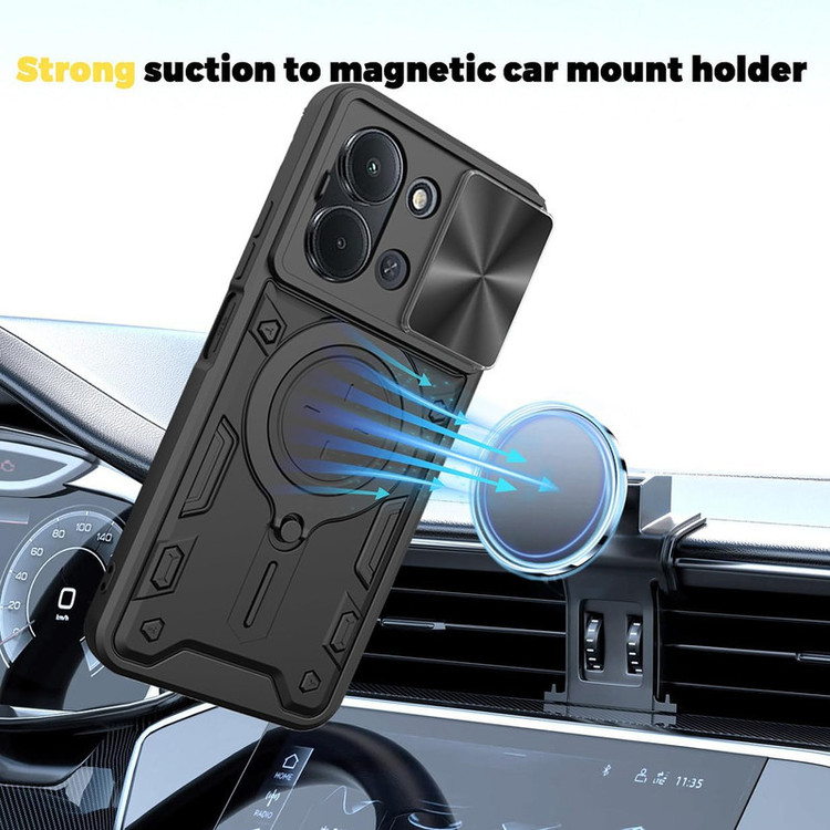 کاور اسپارتان مدل Magnet Ring مناسب برای گوشی موبایل شیائومی Redmi 15c 4G/ Poco C85