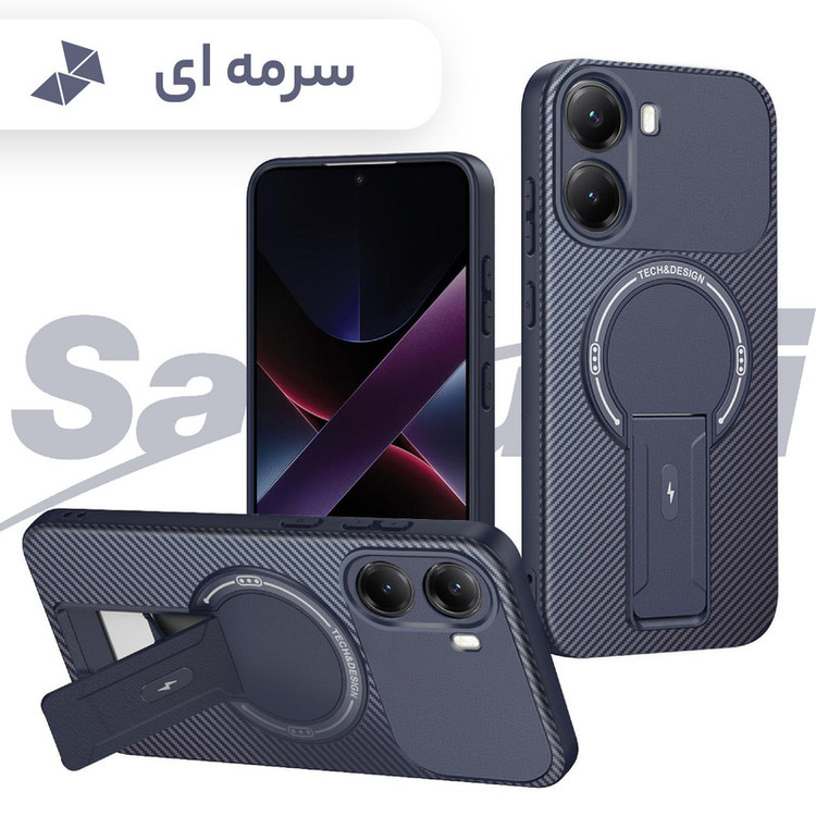 کاور سامورایی مدل Carbon Stand مناسب برای گوشی موبایل شیائومی Poco X7 Pro / Redmi Turbo 4