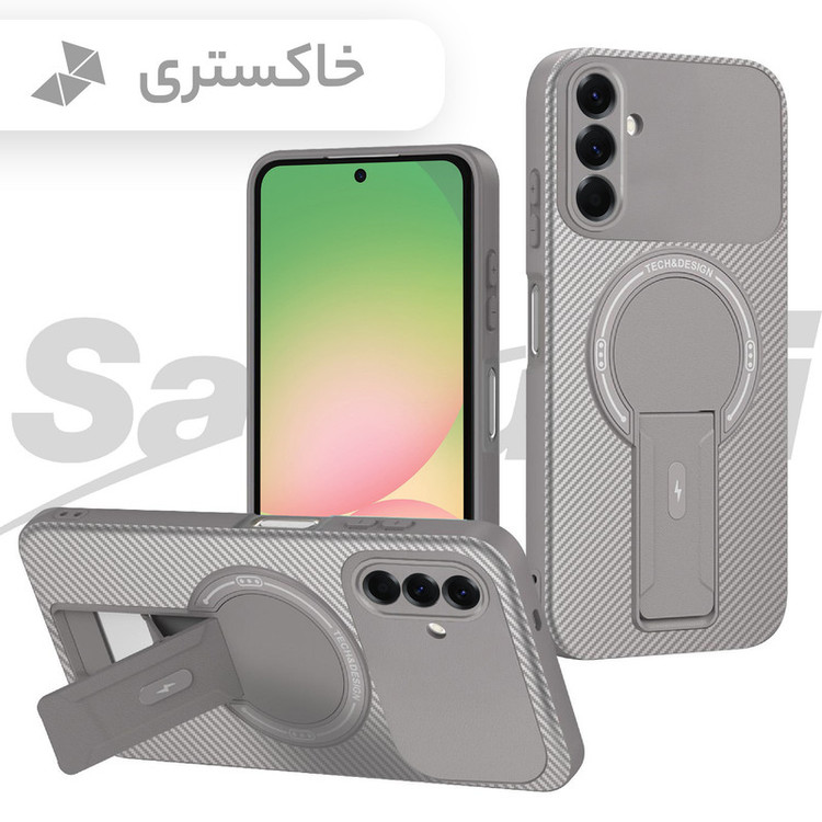کاور سامورایی مدل Carbon Stand مناسب برای گوشی موبایل سامسونگ Galaxy A56 / A36