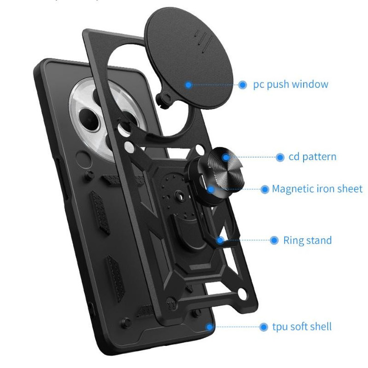 کاور اسپارتان مدل Defender Armor Apple Strap مناسب برای گوشی موبایل شیائومی Redmi 14C / Poco C75 به همراه بندآویز