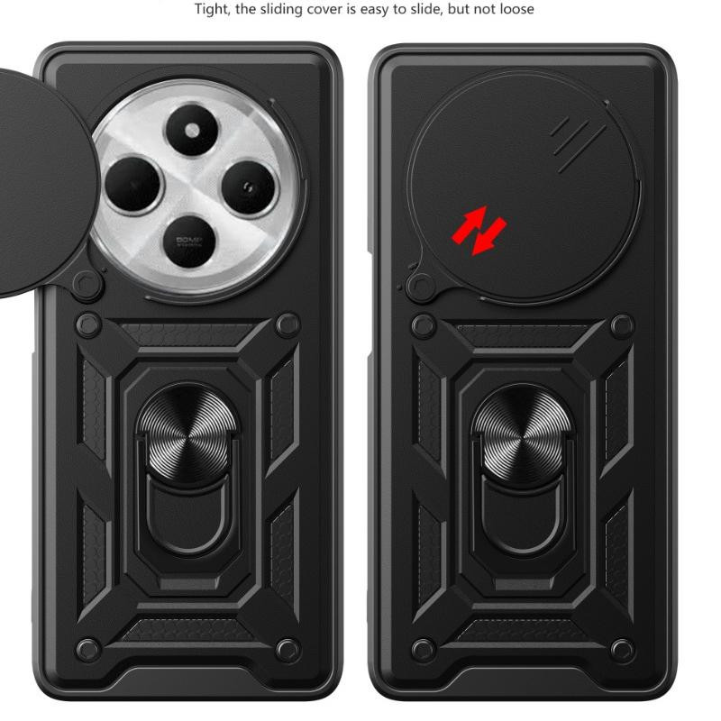 کاور اسپارتان مدل Defender Armor Apple Strap مناسب برای گوشی موبایل شیائومی Redmi 14C / Poco C75 به همراه بندآویز