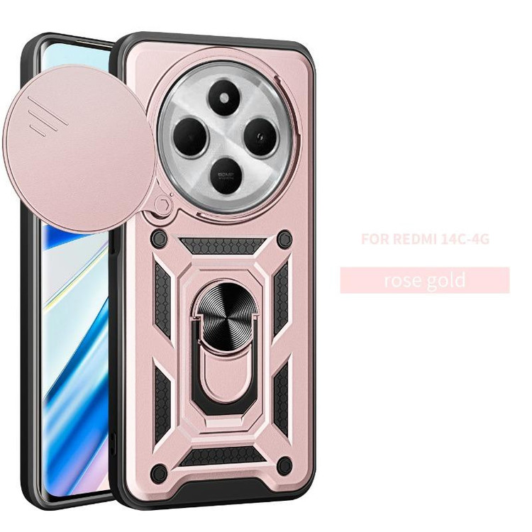 کاور اسپارتان مدل Defender Armor Apple Strap مناسب برای گوشی موبایل شیائومی Redmi 14C / Poco C75 به همراه بندآویز