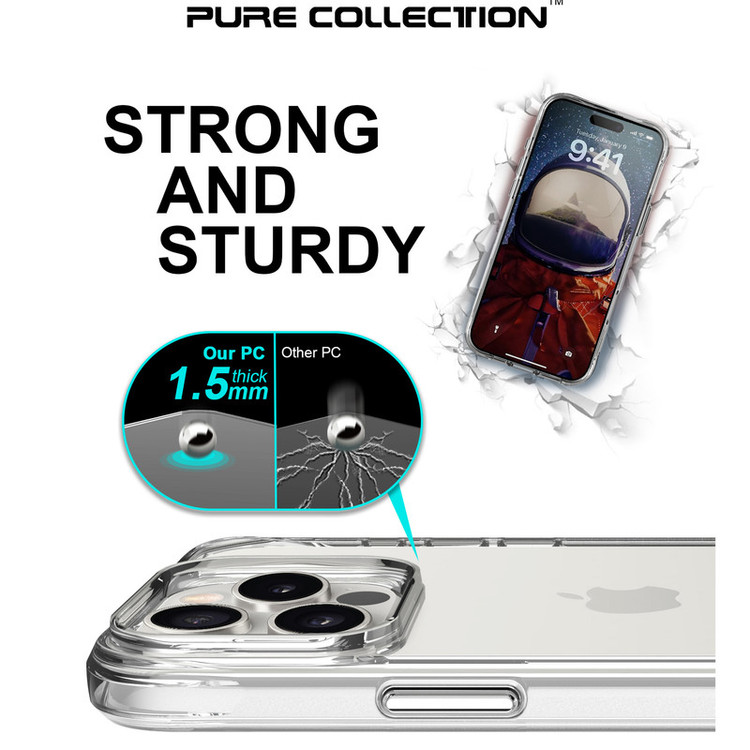 کاور سامورایی مدل PURE مناسب برای گوشی موبایل اپل iPhone 16 Pro