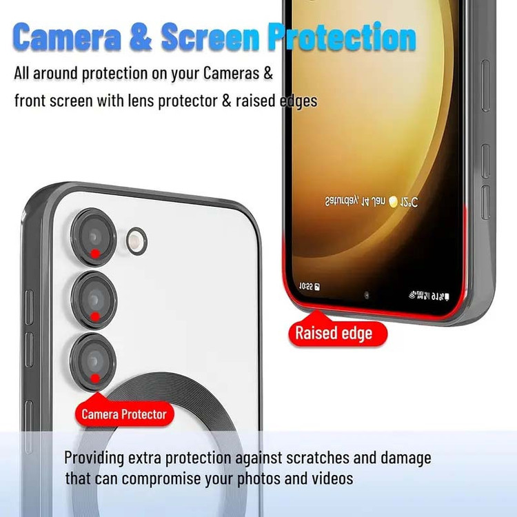 کاور موکولو مدل LUX MagSafe Strap مناسب برای گوشی موبایل سامسونگ Galaxy S23 FE همراه با بند