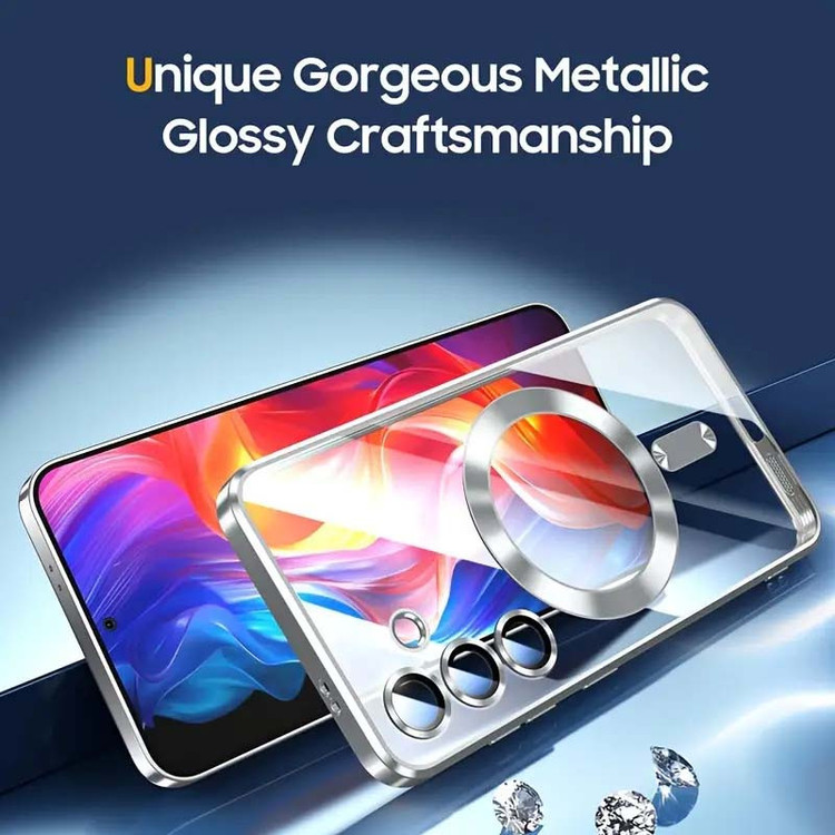 کاور موکولو مدل LUX MagSafe Strap مناسب برای گوشی موبایل سامسونگ Galaxy S23 FE همراه با بند
