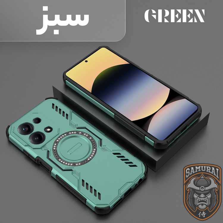 کاور سامورایی مدل Hunter مناسب برای گوشی موبایل شیائومی Redmi Note 14s