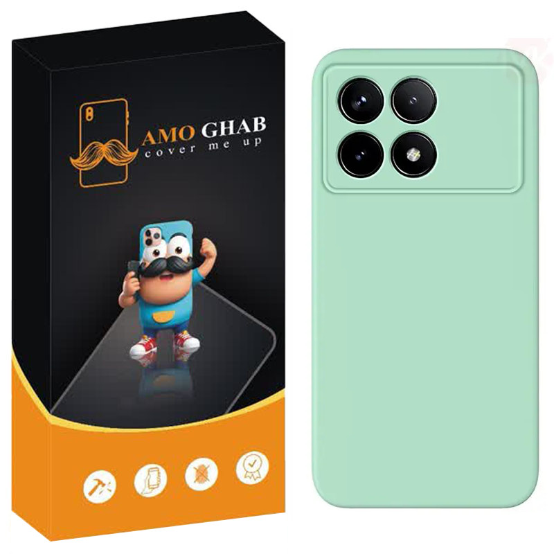 کاور عمو قاب مدل سیلیکونی پاک کنی مناسب برای گوشی موبایل شیائومی Poco X6 Pro