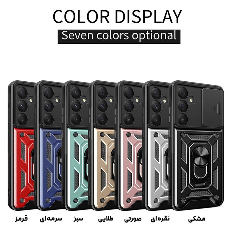 کاور اسپارتان مدل Defender Armor Apple Strap مناسب برای گوشی موبایل سامسونگ Galaxy A36 به همراه بندآویز
