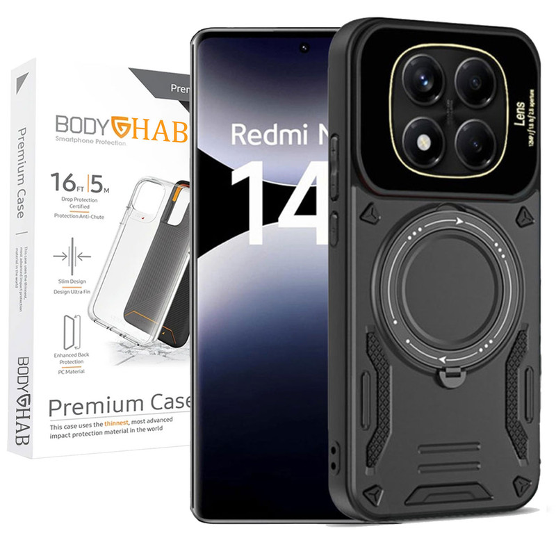 کاور بادی قاب مدل Camshield_Note 14 pro مناسب برای گوشی موبایل شیائومی Redmi Note 14 Pro 4G / Redmi Note 14 Pro