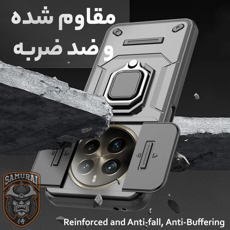 کاور سامورایی مدل Shockproof مناسب برای گوشی موبایل ریلمی 12 Plus