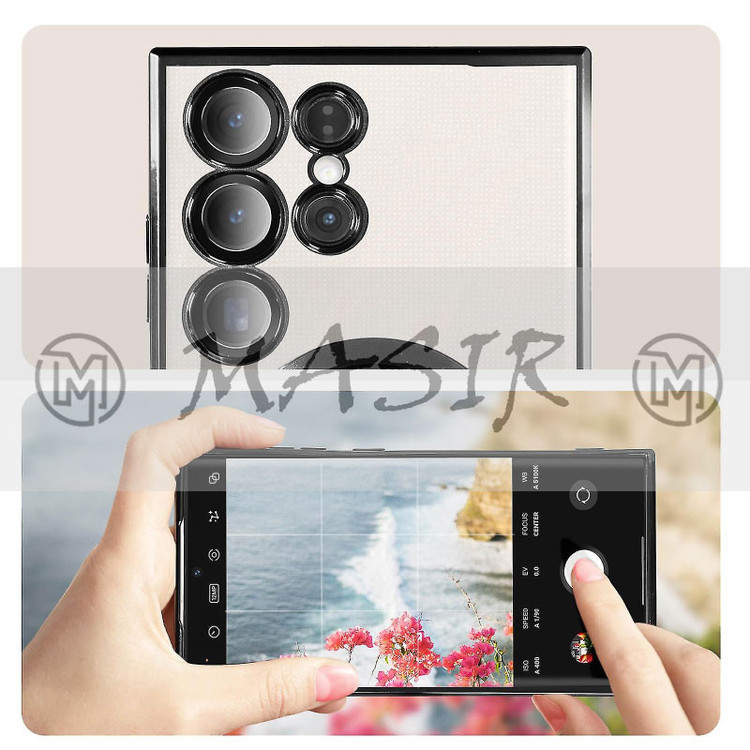 کاور مسیر مدل Magsafe Case With Lens Protector مناسب برای گوشی موبایل سامسونگ Galaxy S24 Ultra