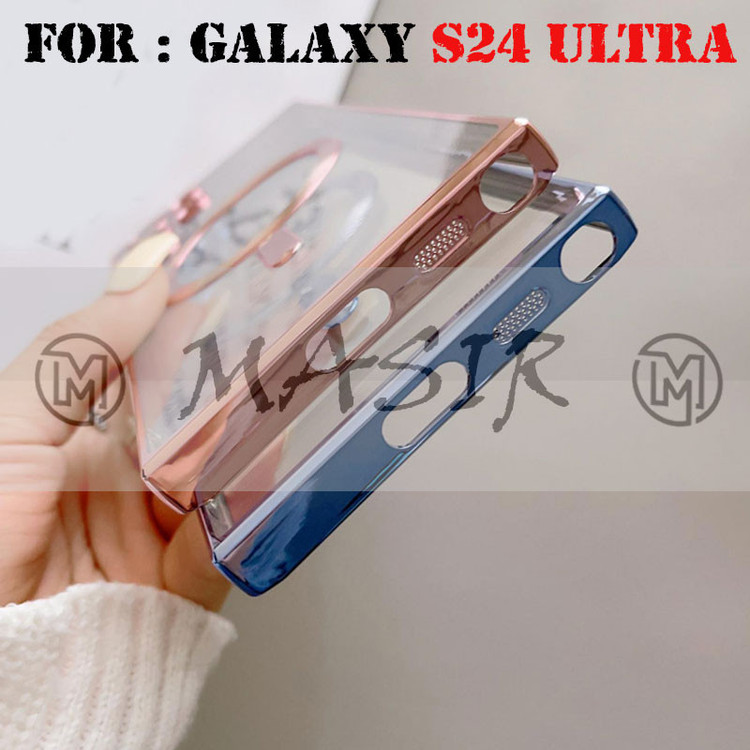 کاور مسیر مدل Magsafe Case With Lens Protector مناسب برای گوشی موبایل سامسونگ Galaxy S24 Ultra