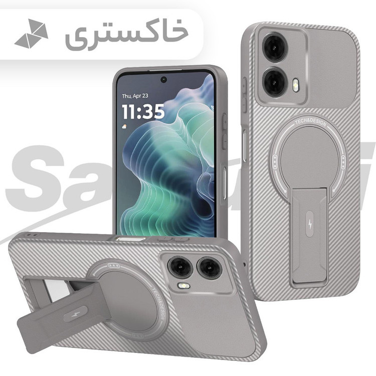 کاور سامورایی مدل Carbon Stand مناسب برای گوشی موبایل موتورولا Moto G35