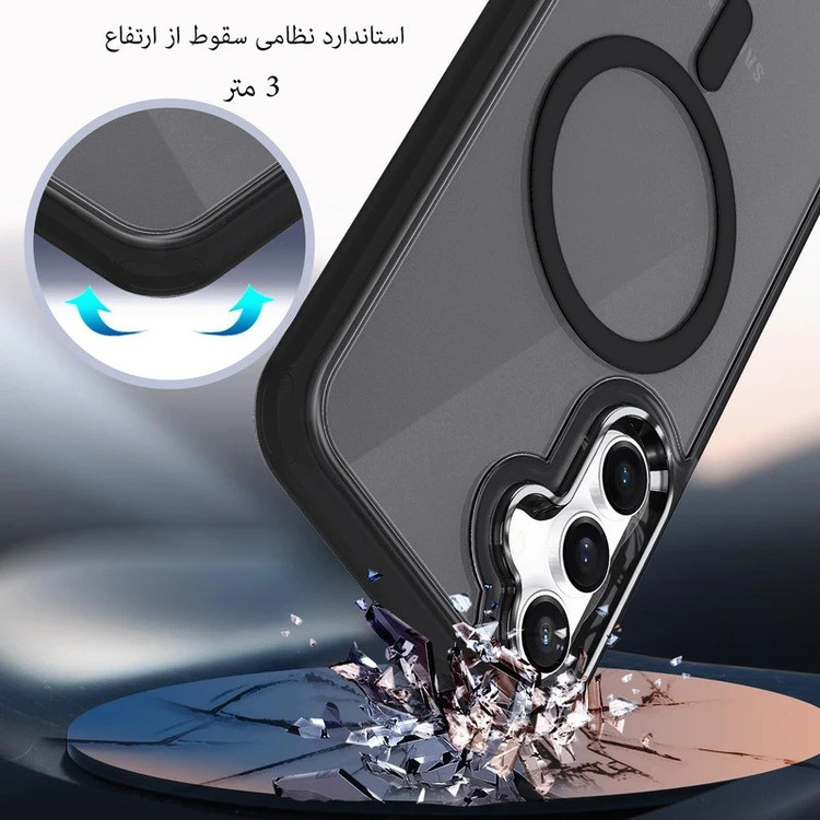 کاور کیس مدل Magsafe-A 57 طرح مگ سیف مات مناسب برای گوشی موبایل سامسونگ Galaxy A57 5G / A57