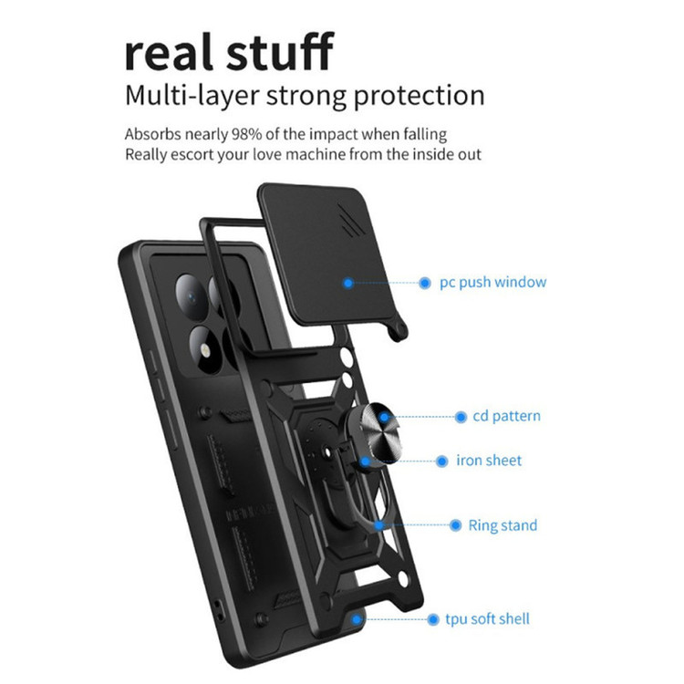 کاور گاردتک اساک مدل Defender Armor مناسب برای گوشی موبایل شیائومی Redmi Note 15 5G