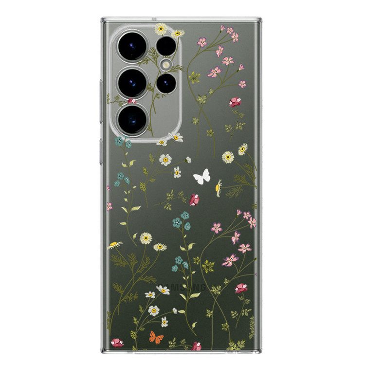 کاور طرح Nice Flower مناسب برای گوشی موبایل سامسونگ Galaxy S25 Ultra
