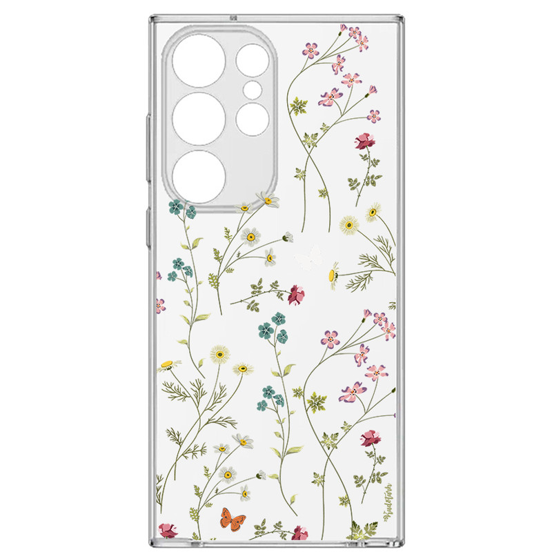 کاور طرح Nice Flower مناسب برای گوشی موبایل سامسونگ Galaxy S25 Ultra