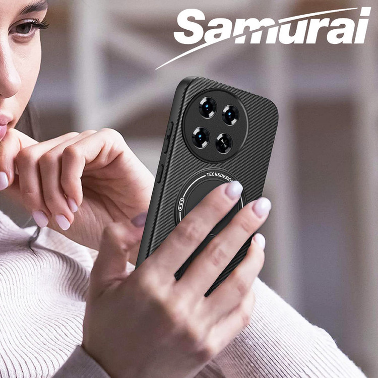 کاور سامورایی مدل Carbon Stand مناسب برای گوشی موبایل تکنو Spark 30 Pro 4G