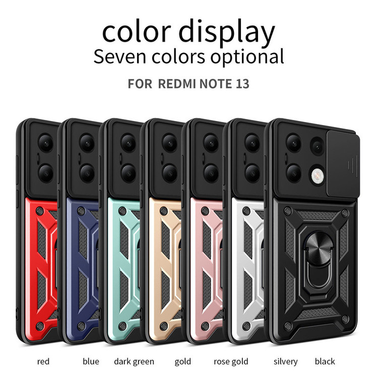 کاور اسپارتان مدل Defender Armor Strap مناسب برای گوشی موبایل شیائومی Redmi Note 13 Pro 4G به همراه بندآویز