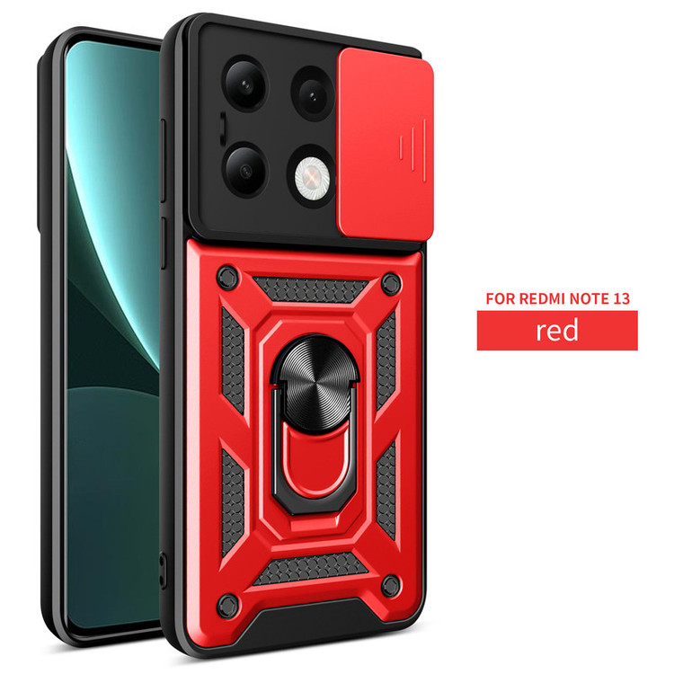 کاور اسپارتان مدل Defender Armor Strap مناسب برای گوشی موبایل شیائومی Redmi Note 13 Pro 4G به همراه بندآویز