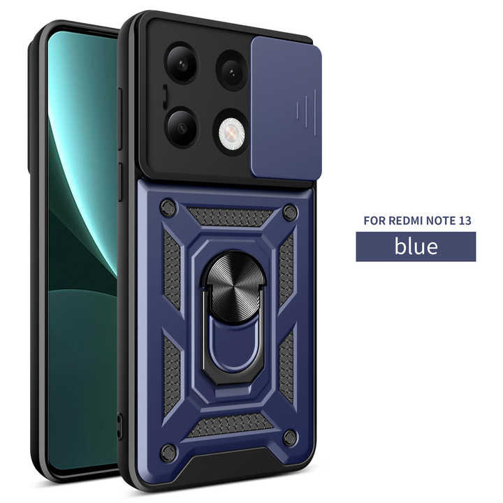 کاور اسپارتان مدل Defender Armor Strap مناسب برای گوشی موبایل شیائومی Redmi Note 13 Pro 4G به همراه بندآویز
