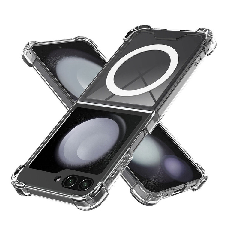 کاور والکری مدل Clear Magsafe Magnetic مناسب برای گوشی موبایل سامسونگ Galaxy Z Flip 5