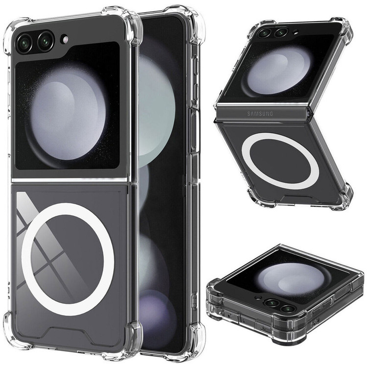 کاور والکری مدل Clear Magsafe Magnetic مناسب برای گوشی موبایل سامسونگ Galaxy Z Flip 5