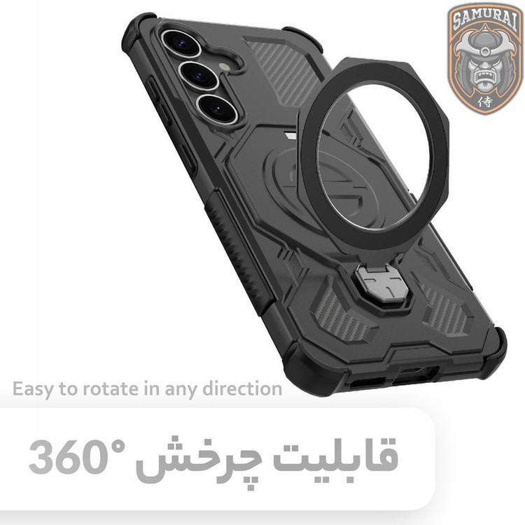 کاور سامورایی مدل Torin مناسب برای گوشی موبایل سامسونگ Galaxy S25 FE