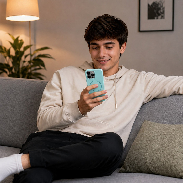 کاور گاردتک اساک مدل Silicone Magsafe مناسب برای گوشی موبایل اپل iPhone 11
