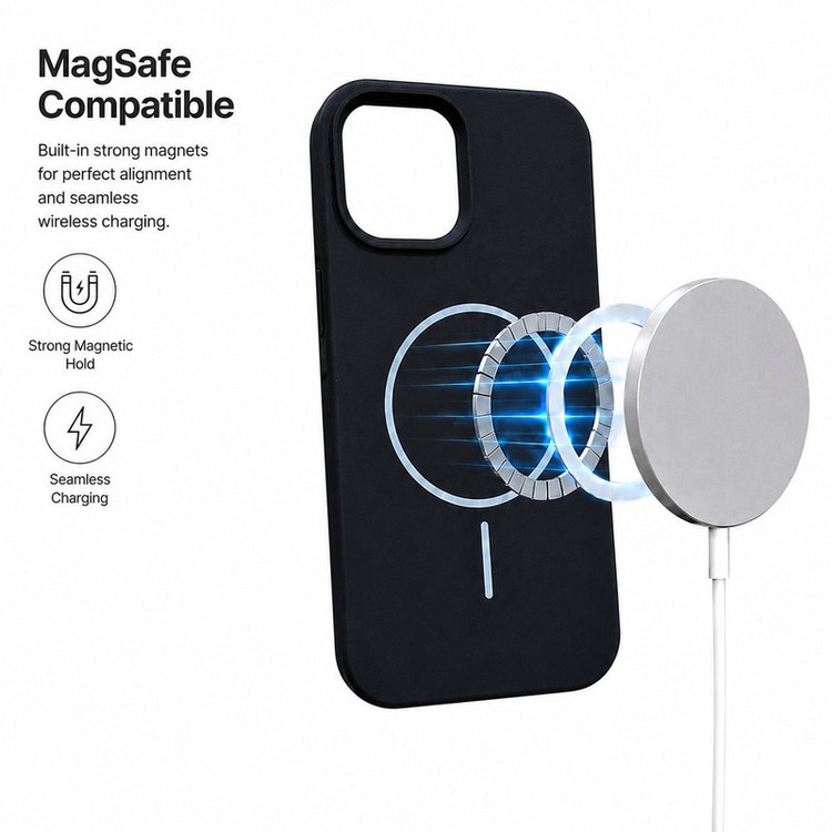کاور گاردتک اساک مدل Silicone Magsafe مناسب برای گوشی موبایل اپل iPhone 11