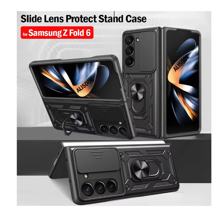کاور اسپارتان مدل Defender Armor Strap مناسب برای گوشی موبایل سامسونگ Galaxy Z Fold 6 به همراه بند